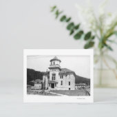 Gold Beach, Oregon Uitzicht of Court Photograp Briefkaart (Staand voorkant)