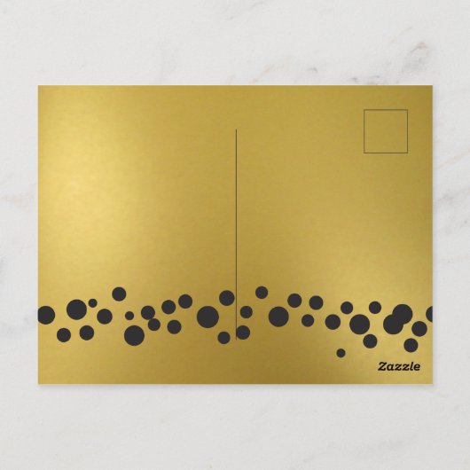 Gold, bedankt! Kaart (Achterkant)