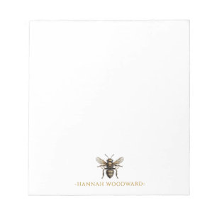 Gold Bee - Aangepast Notitieblok