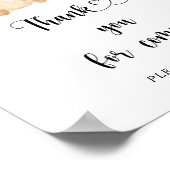 Gold Beer \ Hartelijk dank voor het komende Poster (Hoek)