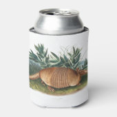 Gold Beige Nine-banded Armadillo Blikjeskoeler (Blikje Voorkant)