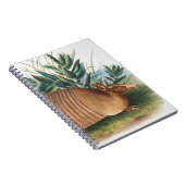 Gold Beige Nine-banded Armadillo Notitieboek (Rechterzijde)