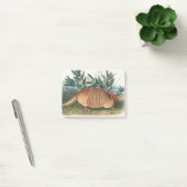 Gold Beige Nine-banded Armadillo Post-it® Notes (Kantoor)