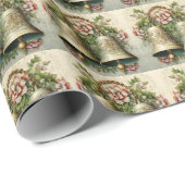 Gold Bell Elegance Vakantie Cadeau Cadeaupapier (Rol Hoek)