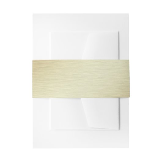 "Gold Belly Bands" Uitnodigingen Wikkel (Voorkant Voorbeeld)