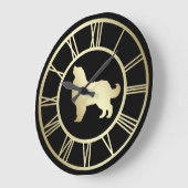 Gold Bernese Mountain Dog Roman Grote Klok (Hoek)