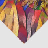 Gold Big Sun Sunflower Elegant Collectie Tissuepapier (Detail)