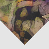 Gold Big Sunflower Elegant Collectie Tissuepapier (Detail)