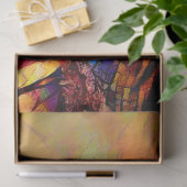 Gold Big Yellow Sunflower Elegant Collectie Tissuepapier (Geschenk)