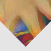 Gold Big Yellow Sunflower Elegant Collectie Tissuepapier (Detail)