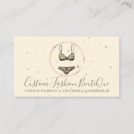 Gold Bikini Swimslijtage Lingerie Onderkleding Bra Visitekaartje