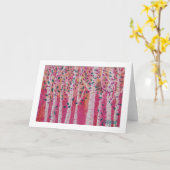 Gold Bird Kaart (Gele Bloem)