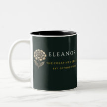 Gold Birth Flower Custom Mug - October Marigold