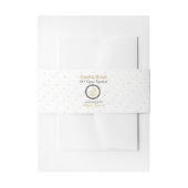 Gold & Black Artisan Soap Band Wrap Packaging Uitnodigingen Wikkel (Voorkant Voorbeeld)