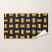 Gold Black Bath-handdoeken stellen gouden lattende Bad Handdoek (Handdoek)