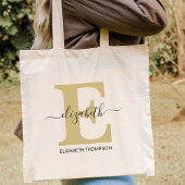 Gold Black - Bridal-feestbriefing tot Tote Bag