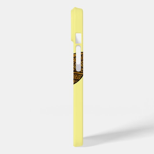 GOLD BLACK BUMBLEBEE CALLIGRAPHY TEKST SHINY BEE Case-Mate iPhone CASE (Achterkant / Links)