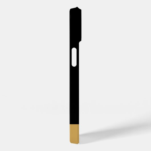 Gold Black Case-Mate iPhone Case (Achterkant / Rechts)