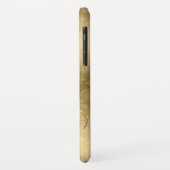 Gold Black Damask Gold Swirls Case-Mate iPhone Case (Achterkant/links)