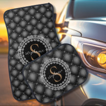 Gold Black Diamonds - monogram afgetufte luxe brui