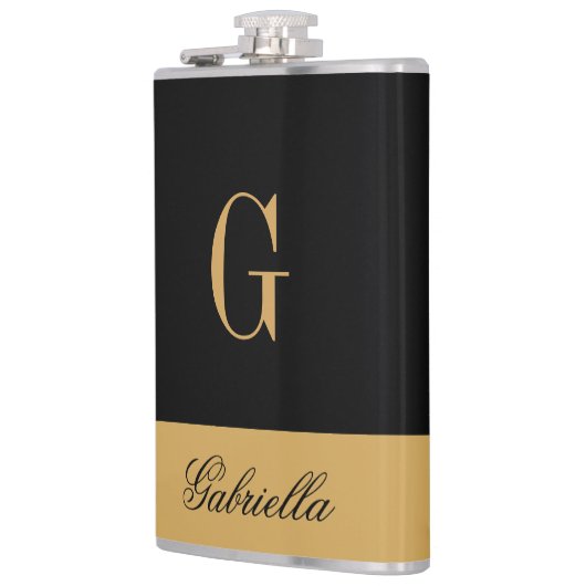 Gold Black Heupfles (Links)