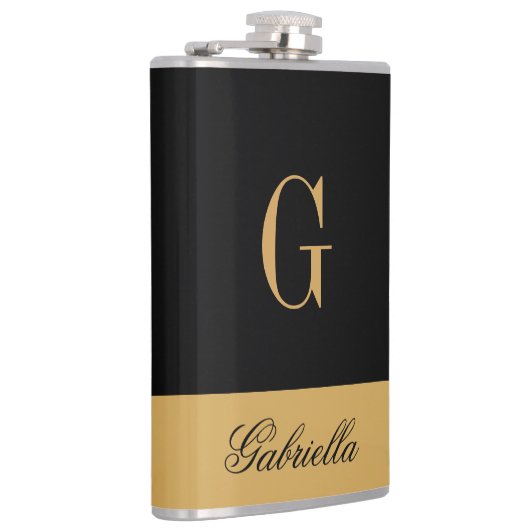 Gold Black Heupfles (Rechts)