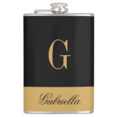 Gold Black Heupfles (Voorkant)