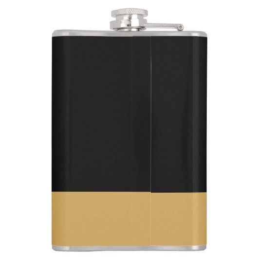 Gold Black Heupfles (Achterkant)