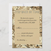 Gold Black Hollywood sterren Kaart (Achterkant)