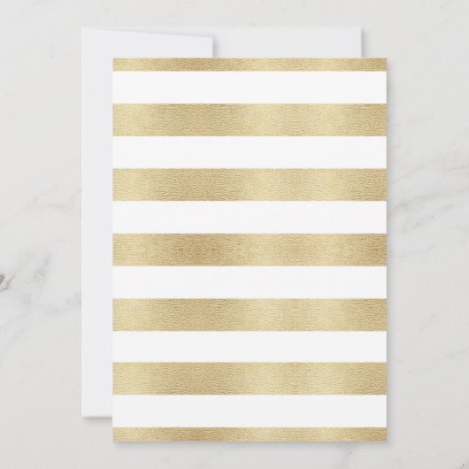 Gold Black Jingle en Mingle Holiday Party Kaart (Achterkant)