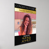 Gold Black Keepomwille Photo Afstuderen Folie Afdrukken (Laagn)