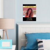 Gold Black Keepomwille Photo Afstuderen Folie Afdrukken (Insitu (Slaapkamer))