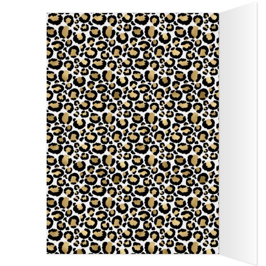 Gold Black leopard-printer (Binnen (Links))