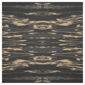 Gold Black Marble Abstract schilderen Stof (Swatch)