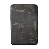 Gold Black Marmer Badmat (Voorkant Verticaal)