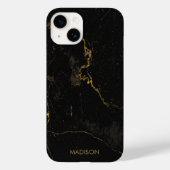 Gold Black Marmer Case-Mate iPhone Case (Achterkant)