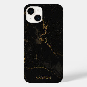 Gold Black Marmer Case-Mate iPhone 14 Hoesje