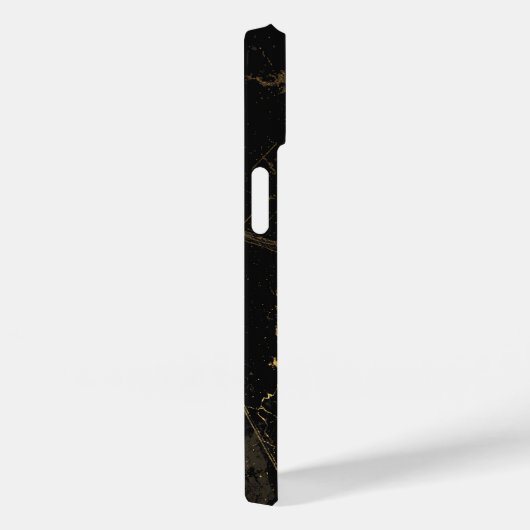 Gold Black Marmer Case-Mate iPhone Case (Achterkant / Rechts)