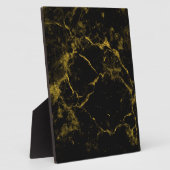 Gold Black Marmer Fotoplaat (Zijkant)