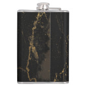 Gold Black Marmer Heupfles (Achterkant)