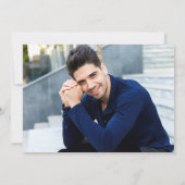 Gold Black Modern Nursing School Afstuderen Bedankkaart (Achterkant)