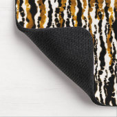 Gold & Black Modern Safari Rain Oerwoud Glam Muismat (Hoek)