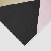 Gold BlacK Roze, aangepast, 10 lbs-papier, wit Tissuepapier (Detail)