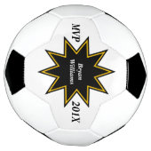 Gold Black Star MVP, speciaal aangepast Voetbal (Gedraaid)