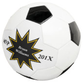 Gold Black Star MVP, speciaal aangepast Voetbal (Drie kwart)