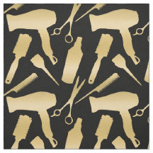 Gold Black Stylist Tools Haarstylist Hair Salon