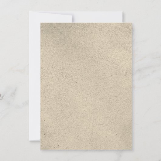 Gold Black Tuxedo Mannen 21e verjaardag Uitnodigin Kaart (Achterkant)