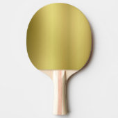 Gold Blank Sjabloon Tafeltennisbatje (Voorkant)