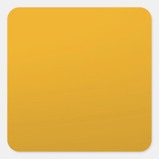 Gold Blank SJABLOON: voeg tekst, afbeelding en kle Vierkante Sticker (Voorkant)