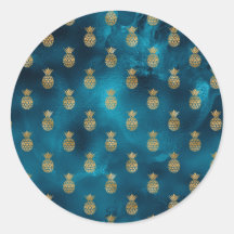 Gold Blauwgroen Shell Elegant Chic Stylish